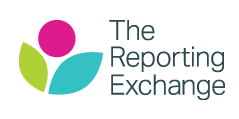 The Reporting Exchange logo